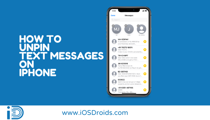 How to UnPin a Text Message on iPhone?(2 Methods)