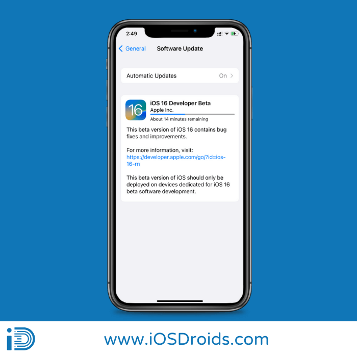 download-ios16-developer-beta-on-iPhone
