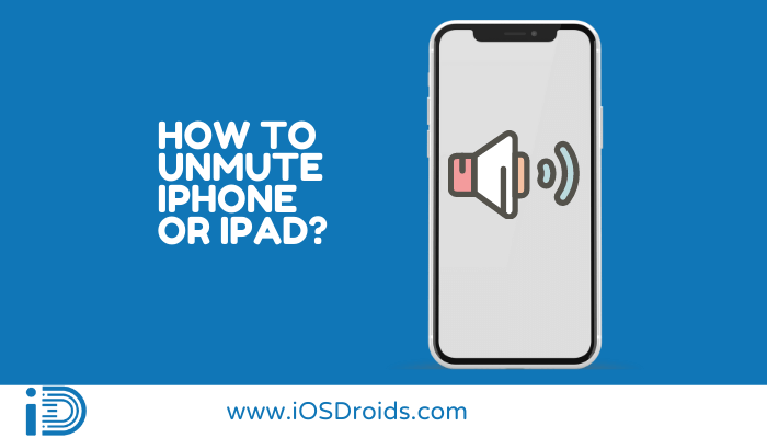 How to Unmute iPhone/iPad?(2 Ways to Turn Off Silent Mode)