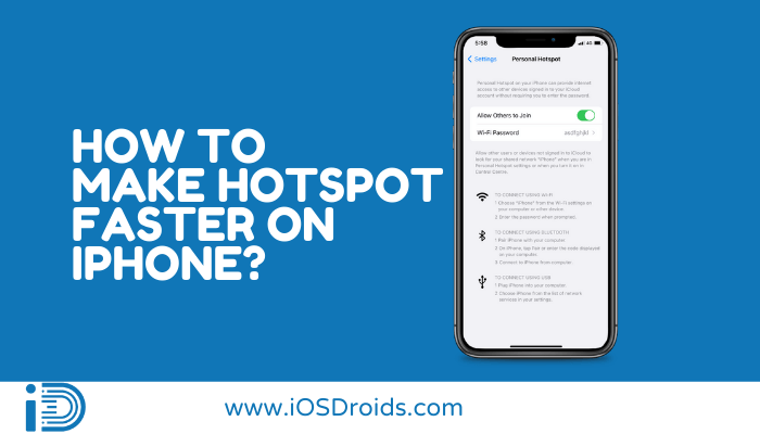 How to Make Hotspot Faster iPhone? (4 Quick Methods)